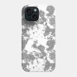 Soft Gray Tie-Dye Phone Case