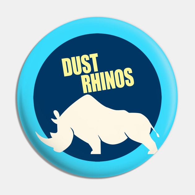 Dust Rhinos Blue Moon Pin by Dust Rhinos Swag Store