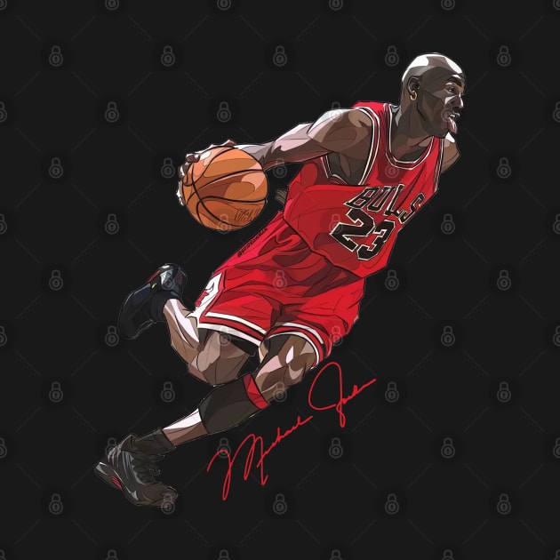 BASKETBALLART - THE LAST DANCE 23 by JORDAN-ART23