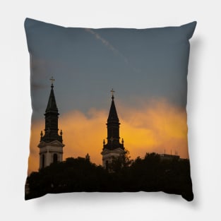 Church Spires Pillow