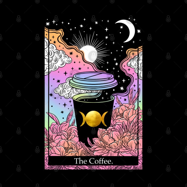 Tarot card the Coffee by OccultOmaStore