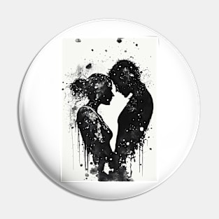 Love Ink Painting Pin