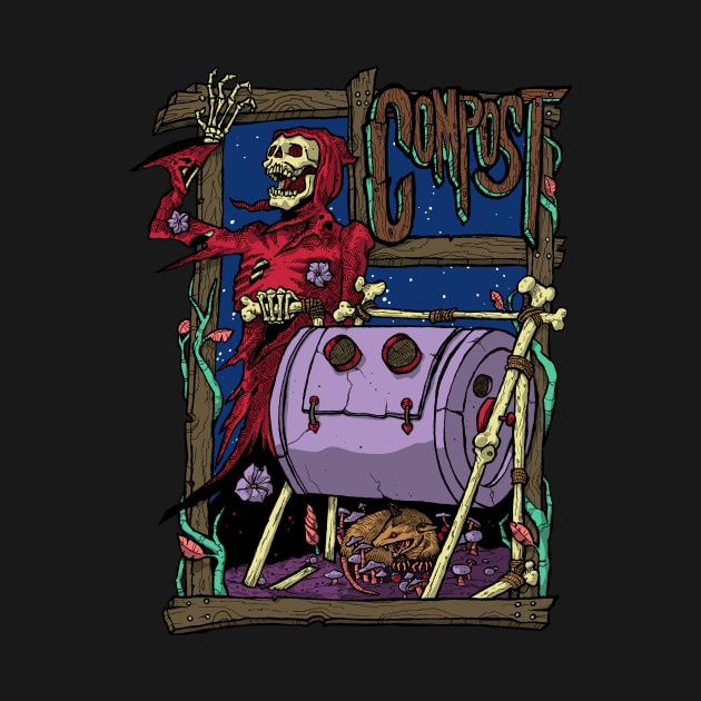 Compost Full Color Shirt Trauma Series by jasonwright