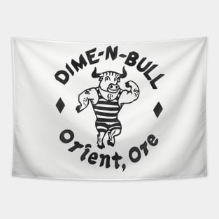 Dime 'N Bull Retro Oregon Tourist Souvenir Tapestry