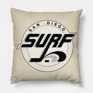 Retro San Diego Surf Hockey 1977 Pillow