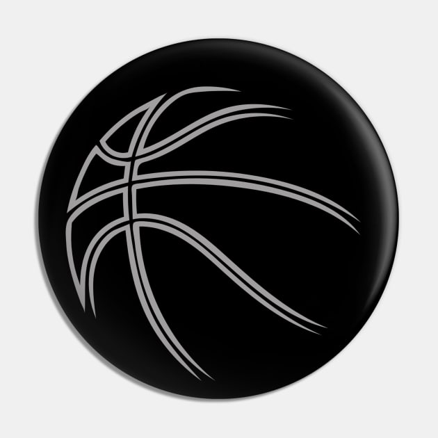 BasketBall Aesthetic Design Pin by Promen Shirts