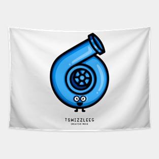 Cutest Turbo - Blue Tapestry