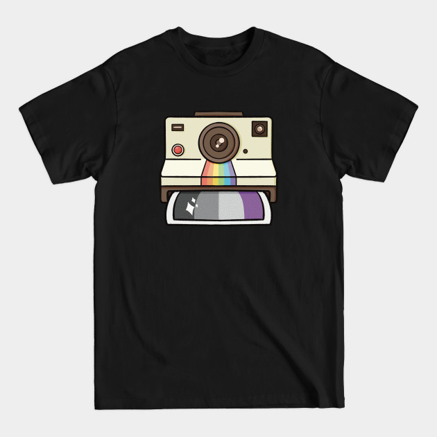 Asexual Polaroid - Ace Pride - T-Shirt