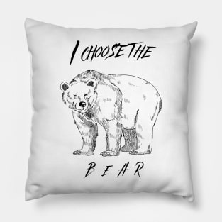 I choose the bear Pillow