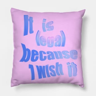 I wish Pillow