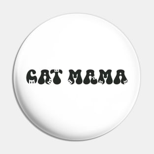 Cat Mama Pin