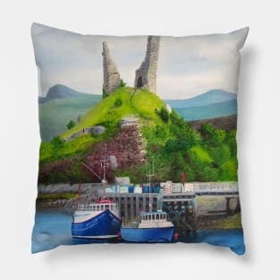 Kyleakin - Home Of The Scottish Midge Pillow