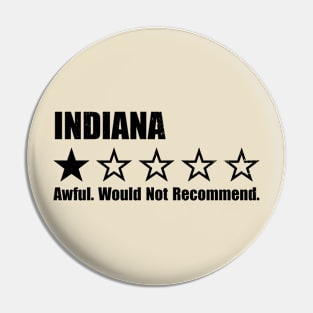 Indiana One Star Review Pin