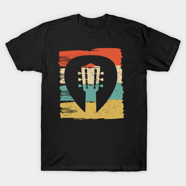 Guitar Rock Music For Guitarists Retro Vintage - Guitar - T-Shirt