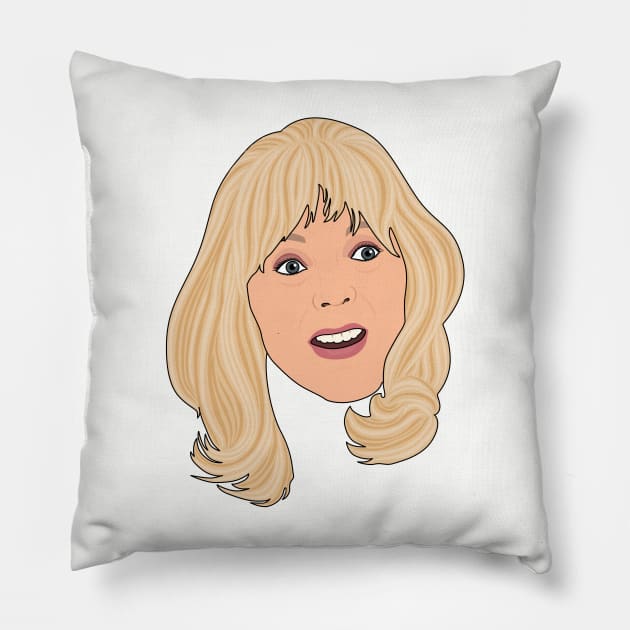 Gavin and Stacey Pam Pillow by Jakmalone