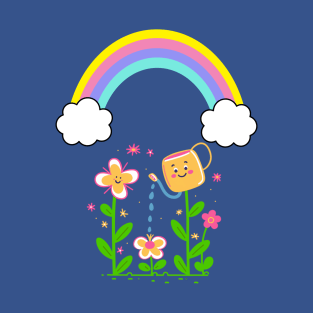 Cute Flowers Earth Day Celebration T-Shirt