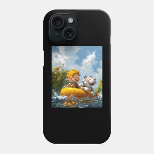 Calvin and Hobbes Nature Phone Case