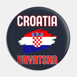 Croatia Qatar World Cup 2022 Pin