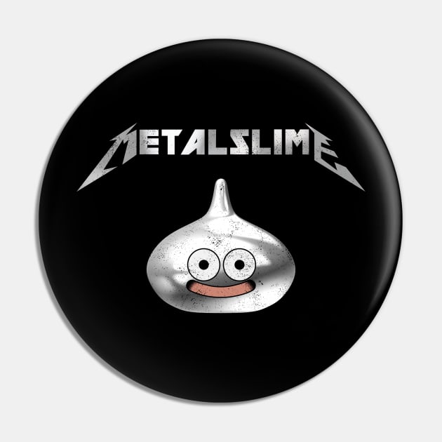 Metal Slime Pin by CCDesign