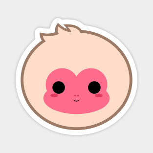 Cute Snow Monkey Magnet