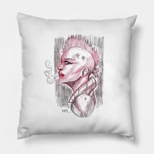 Punk girl Pillow