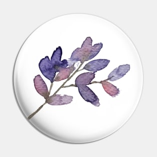 Purple leaves Pin