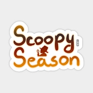 Scoopy Season Magnet