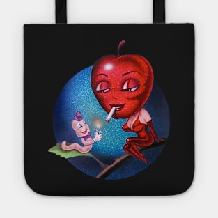 Candy Apple Bubble Tote