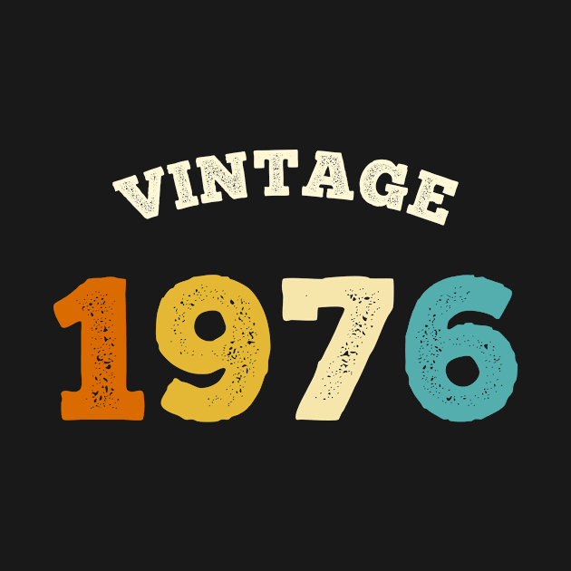 Vintage born in 1976 birth year by Inyourdesigns