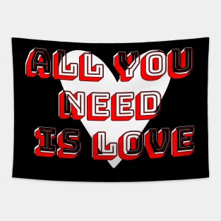 all you need is love Tapestry