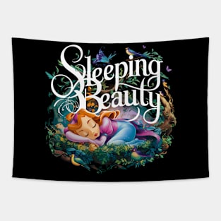 Sleeping Beauty Design Tapestry