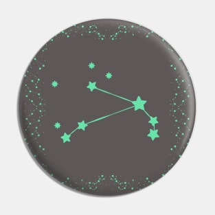 Aries Star Constellation Pin