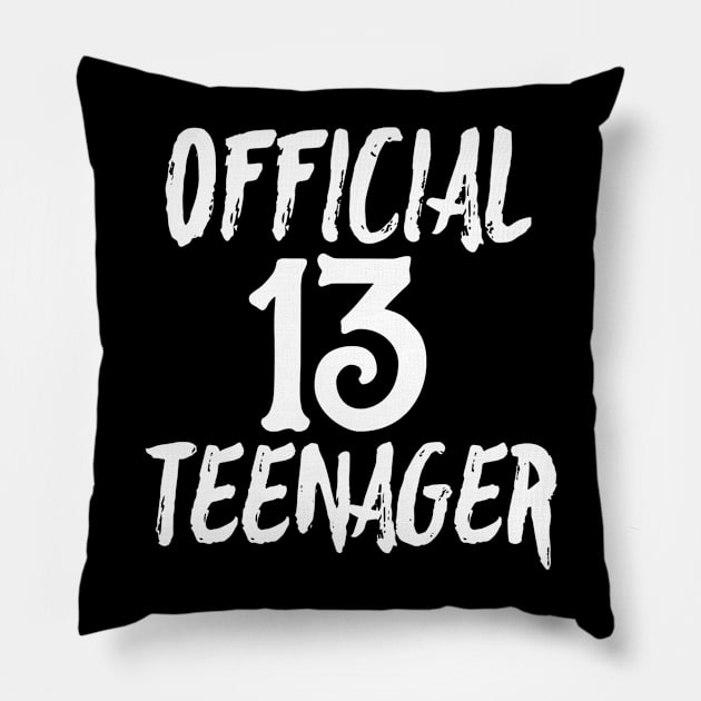 Official Teenager Pillow by jmgoutdoors