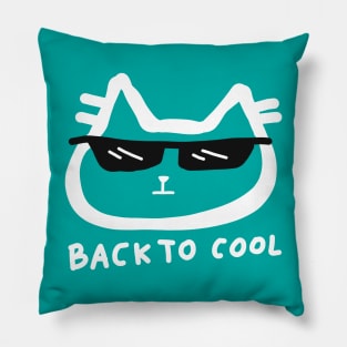 Back to School - Funny Cat Pillow