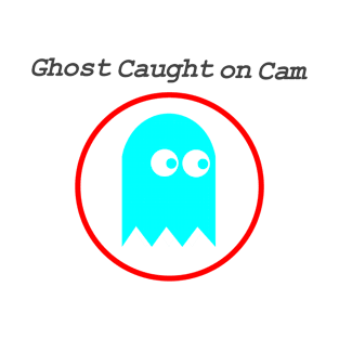 Ghost Caught On Cam - Gamer - D3 Designs T-Shirt