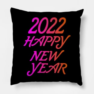 Happy New Year 2022 Pillow