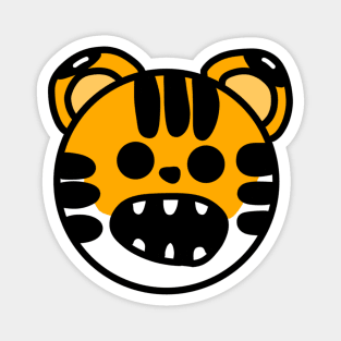 Tiger (Large Print) Magnet