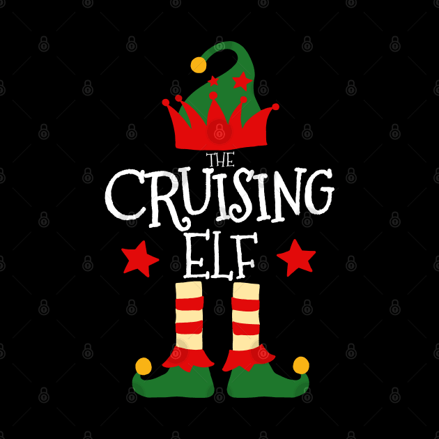 Cruising Elf Matching Family Group Christmas Party Pajamas by uglygiftideas