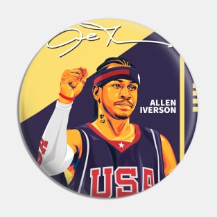 Allen Iverson Pin