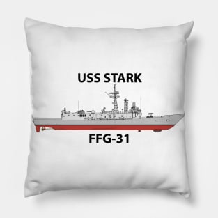 USS STARK - FFG-31 - OH PERRY CLASS Pillow