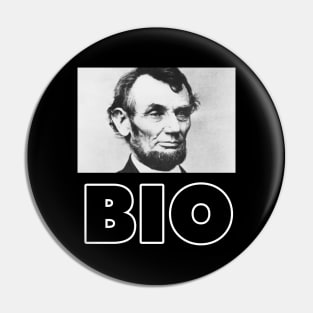 Lincoln Bio (Link In Bio) Pin