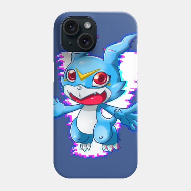 fanart veemon Phone Case by DigiTeeshrit