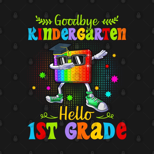 Goodbye Kindergarten Graduation Hello First Grade Popping It by nikolay