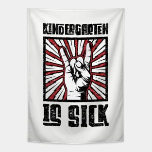 Kindergarten is Sick - Red - Barn Shirt USA Tapestry