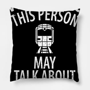 train railwayman trains driver Pillow