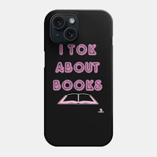 Tok About Books Social Media Design Phone Case