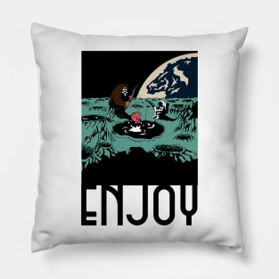Enjoy in Galaxy Pillow