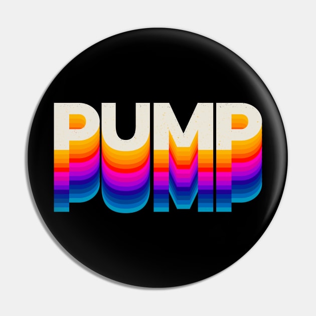 4 Letter Words - Pump Pin by DanielLiamGill