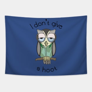 i don't give a hoot 3 Tapestry