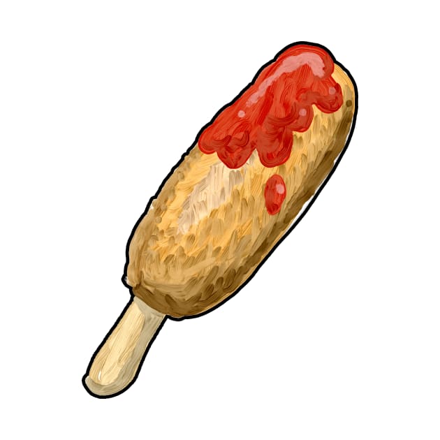 Saucy Hot Dog by johnnybuzt